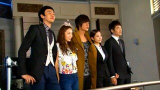 Lee Min Ho, Park Min Young, Lee Joon Hyuk, Goo Hara and Lee Kwang Soo Shooting