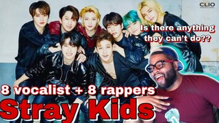 8 Vocalists + 8 Rappers in Stray Kids (스트레이 키즈) (Reaction) | Topher Reacts