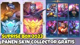 SUPRISE BOX 2023 ! PANEN SKIN COLECTOR DAN EPIC GRATIS - MOBILE LEGENDS