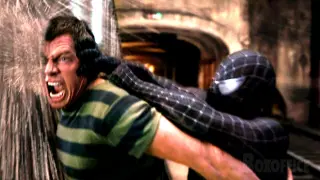 Black Spider-Man VS Sandman | Spider-Man 3 | CLIP