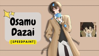 Menggambar Dazai-san, Si maniak bundir | Bungo Stray Dog