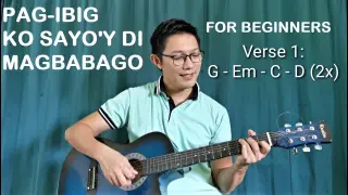 Paano Matutong Mag-Gitara | Pag-ibig Ko Sayo'y Di Magbabago