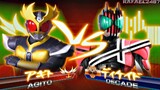 Kamen Rider Climax Heroes PS2 (Agito) vs (Decade) HD