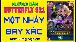 Butterfly mùa 21 | Cách lên đồ Butterfly + Bảng ngọc Butterfly mùa 21 mạnh nhất liên quân là đây ?