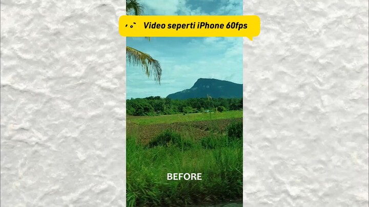 SETING VIDEO SEPERTI IPHONE DI ANDROID