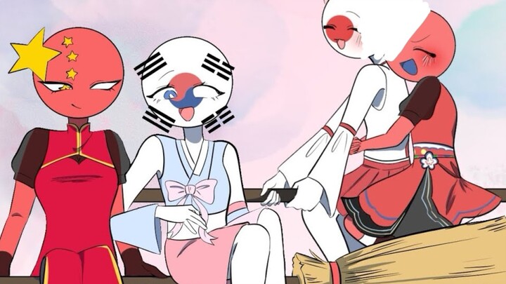 【Transfer/ch/China, Japan, and Korea】Magic.Magic.Girl☆Happiness.Theory【countryhumans】