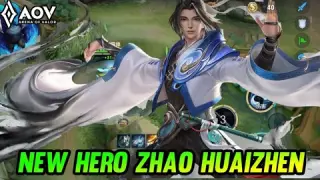 NEW HERO ZHAO HUAIZHEN GAMEPLAY | HONOR OF KINGS