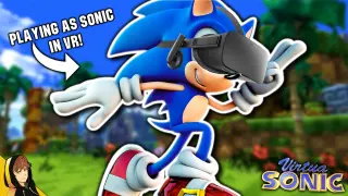 PLAYING AS SONIC IN VR!!! | Virtua Sonic [Sage 2020]