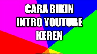 Cara bikin intro youtube gratis