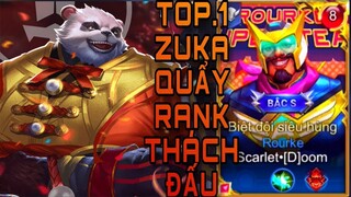 TOP.1 Zuka Quẩy Rank Cùng Top 8 Thách Đấu | Zuka Vs Florentino - Liên Quân Mobile