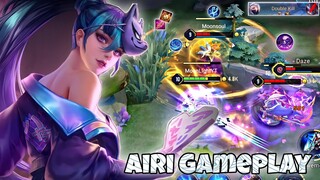 Airi DS Lane Pro Gameplay | Late Game Champ Carry | Arena of Valor | Liên Quân mobile