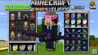 CARA EDIT SKIN MINECRAFT JADI 5D & EMOTE KEREN! - SUPPORT MCPE 1.17.20.23!