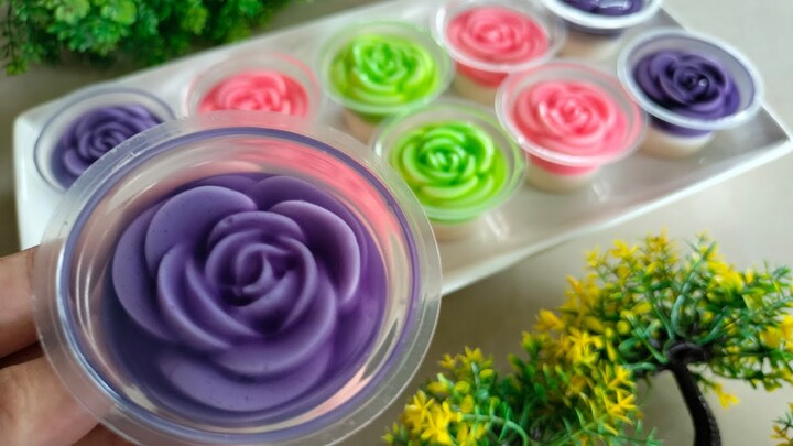 1 RESEP JADI 20 CUP PUDDING MAWAR KACA - Cocok Untuk Ide Jualan atau Isian Snack Box
