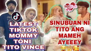 LATEST TIKTOK MOMMY TONI FOWLER AT TITO VINCE / SINUBUAN ANG MAMEH HABANG NAG MOMOVIE / AYEEEY 🤗🥰🤟