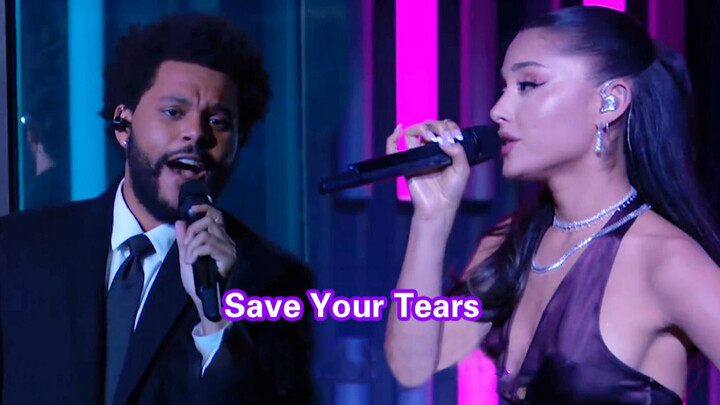[ดนตรี][Live]Ariana Grande&The weekend - <Save Your Tears>