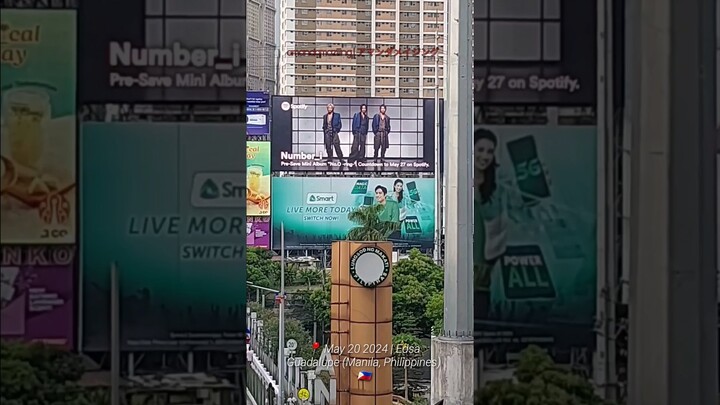 Number_i Spotify No.O-ring- Ad in Edsa Guadalupe (Manila, Philippines) 🇵🇭❤️💙💜🥹