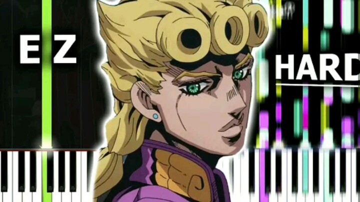 Giorno's Theme Easy to Impossible