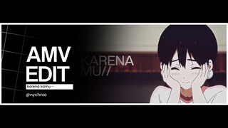 Karenamu ku cemburuuu [AMV] Tamako Love Story #OMITHR