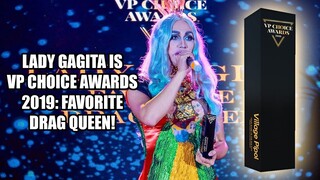 Receiving My First Award: VP Choice Favorite Drag Queen! - Gagitavision No. 38