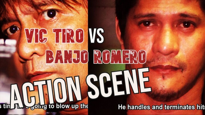 VIC TIRO VS BANJO ROMERO ACTION SCENE