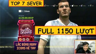 Quẩy full 1150 lượt LUCKY BALL cùng acc TOP 7 SEVER & cái kết ấm lòng