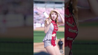 파울볼에 진심 쫄아버린 조예린 치어리더ㅋㅋㅋ Jo Yerin Cheerleader