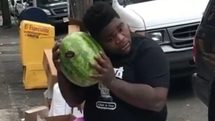 It's just black people smashing watermelons