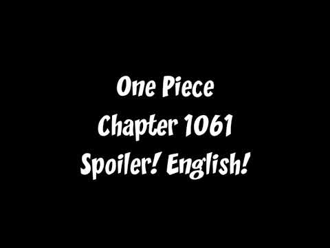 OPspoiler on X: One Piece Chapter 1061 Spoiler #ONEPIECE #ONEPIECE1061   / X
