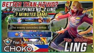 Better than H2wo, Choko PH No. 2 Ling | Top Global Ling User Choko