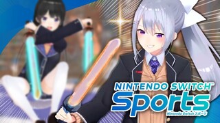 【Switch Sports】3D楓と美兎 ~運動編~【にじさんじ / 月ノ美兎 / 樋口楓】