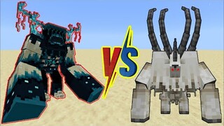 WARDEN GIANT VS MUTANT BUFF GOAT MUTANT WARDEN GIANT VS AXOLOTL