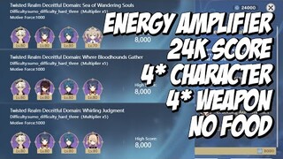 Energy Amplifier 24k Score 4* Character & Weapon (no food) - Genshin Impact Indonesia