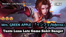 Siapa Disini Suka Tante²🥵? Sekali Goyang Quadrakill Pun Jadi | Lady Moonblade/Luna | Honor of Kings