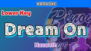 Dream On by Nazareth (Karaoke : Lower Key)