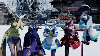 Probably... no one likes to watch a bunch of official costumes dance...