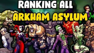 Ranking All Batman Arkham Asylum Locations From Worst To Best