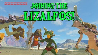 Link Becomes a LIZALFOS! | Zelda: Breath of the Wild