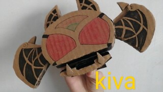 Kiva di tanah! Membuat sabuk Kamen Rider Kiva dari karton