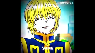 Kurapika Cute Edit🤍 #hxh #animeedit #kurapika #anime #edit #hunterxhunter #goldenhour #shine #smile