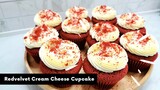 เรดเวลเวทครีมชีสคัพเค้ก Red Velvet Cream Cheese Cupcake | AnnMade