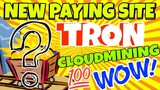 NEW TRON MINING 100% I RECEIVED MY PAYOUT! | NEW PAYING SITE