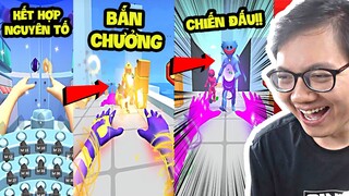 Sơn Đù Tạo Ra Bàn Tay Nguyên Tố Lửa Băng Sét Trong Super Powers 3D Hero Simulator Tập 1