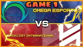 (GAME 1) OMEGA ESPORTS VS BLACKLIST INT. | MPL SEASON 7 | MLBB!