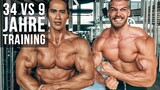 Der Arnold Schwarzenegger Asiens! 34 vs 9 Jahre Training im Vergleich