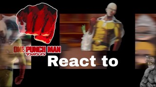 OPM react to Saitama vs Suiryu & Saitama saves Suiryu || One Punch Man || Gacha Club