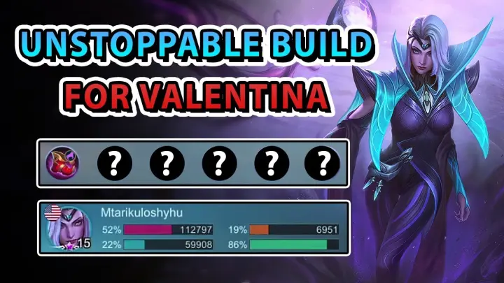 With This Build, Valentina Is Unstoppable | Mobile legends