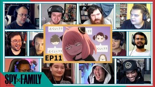 『SPY x FAMILY』 EP 11 Reaction Mashup || スパイファミリー