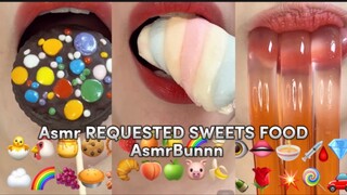 Asmr REQUESTED SWEETS FOOD - AsmrBunnn