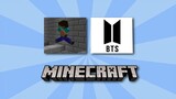 Kalau kita terjatuh, maka nyanyi lagu BTS Fake Love - Minecraft Parkour