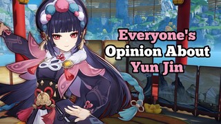 Every Characters Opinion on Yun Jin | Genshin Impact